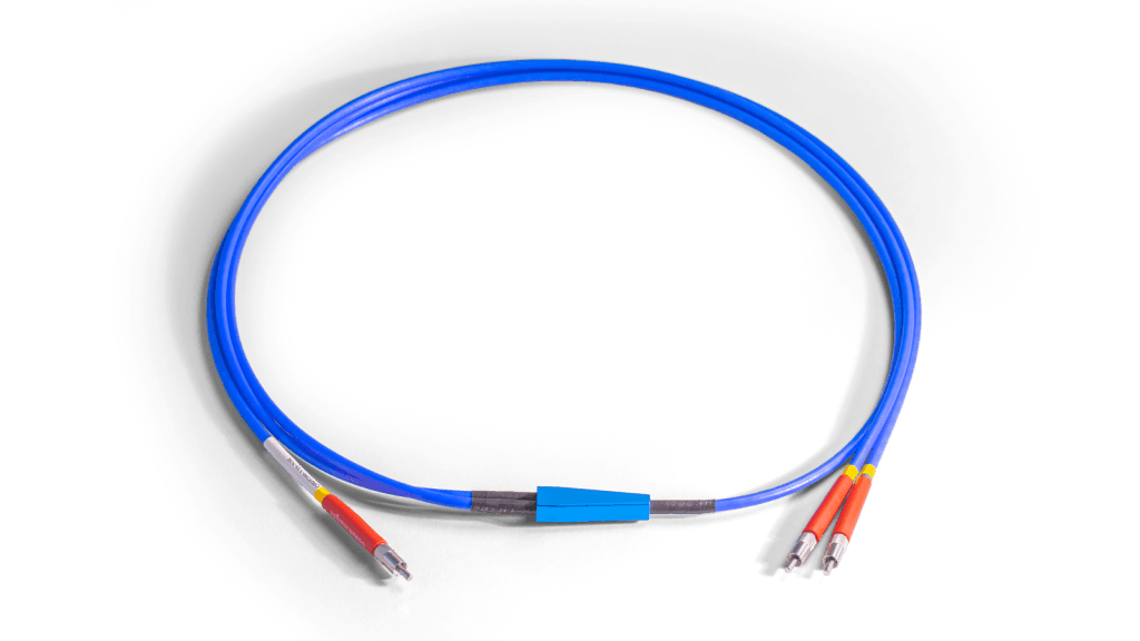 Mixed UV-Visible / Visible-NIR Bifurcated Optical Fibers