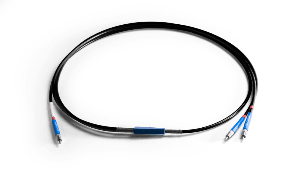 UV-Visible Bifurcated Optical Fibers
