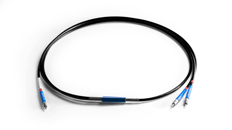 UV-Visible Bifurcated Optical Fibers
